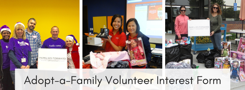 Adopt-a-Family Volunteering
